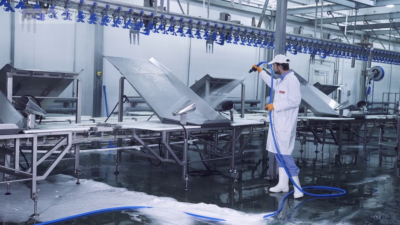 Системи пінної мийки стаціонарні