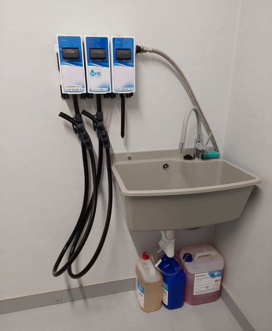 Системи автоматичного приготування мийних розчинів