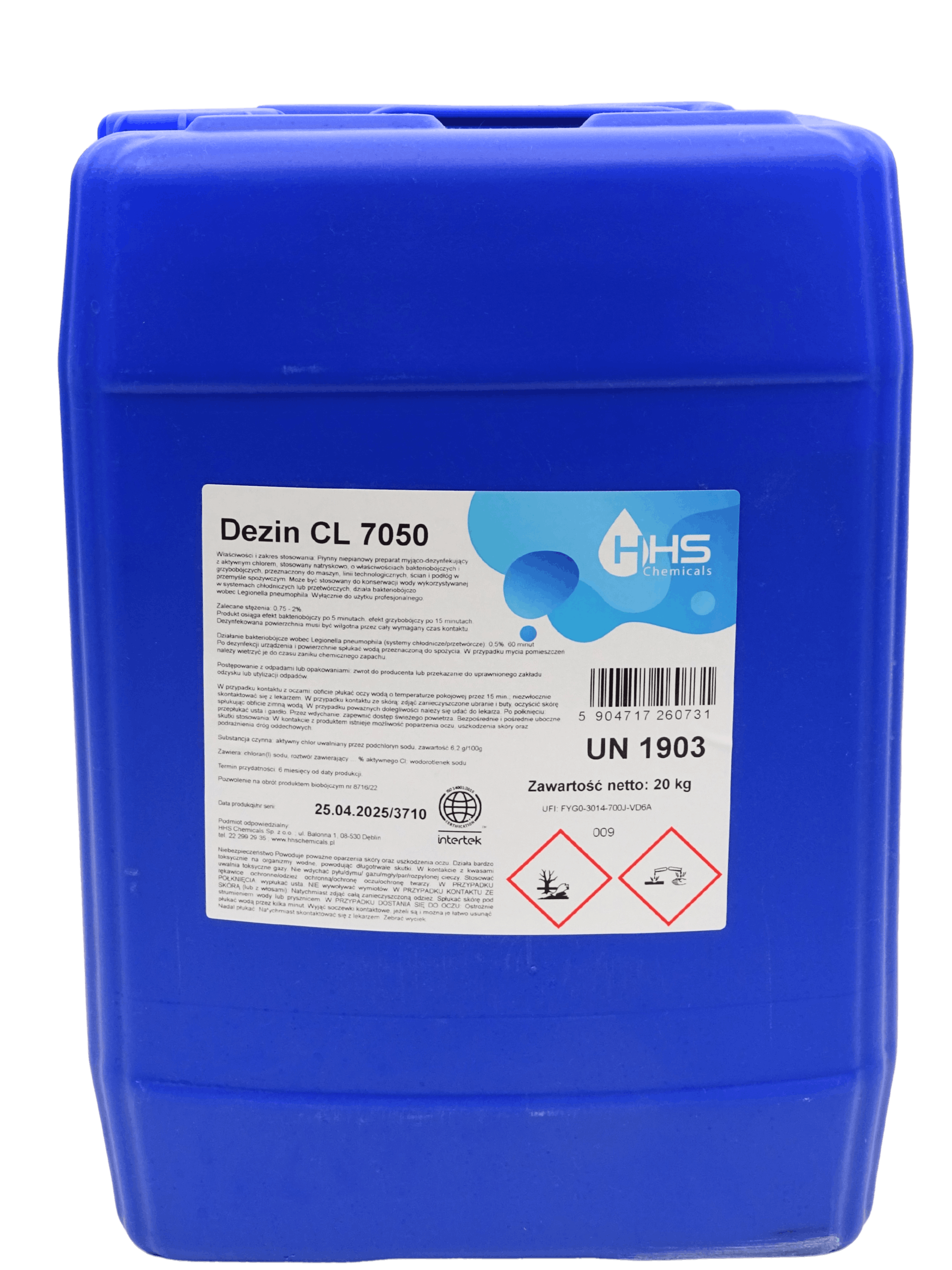 DEZIN CL 7050 - хлоровмісний засіб