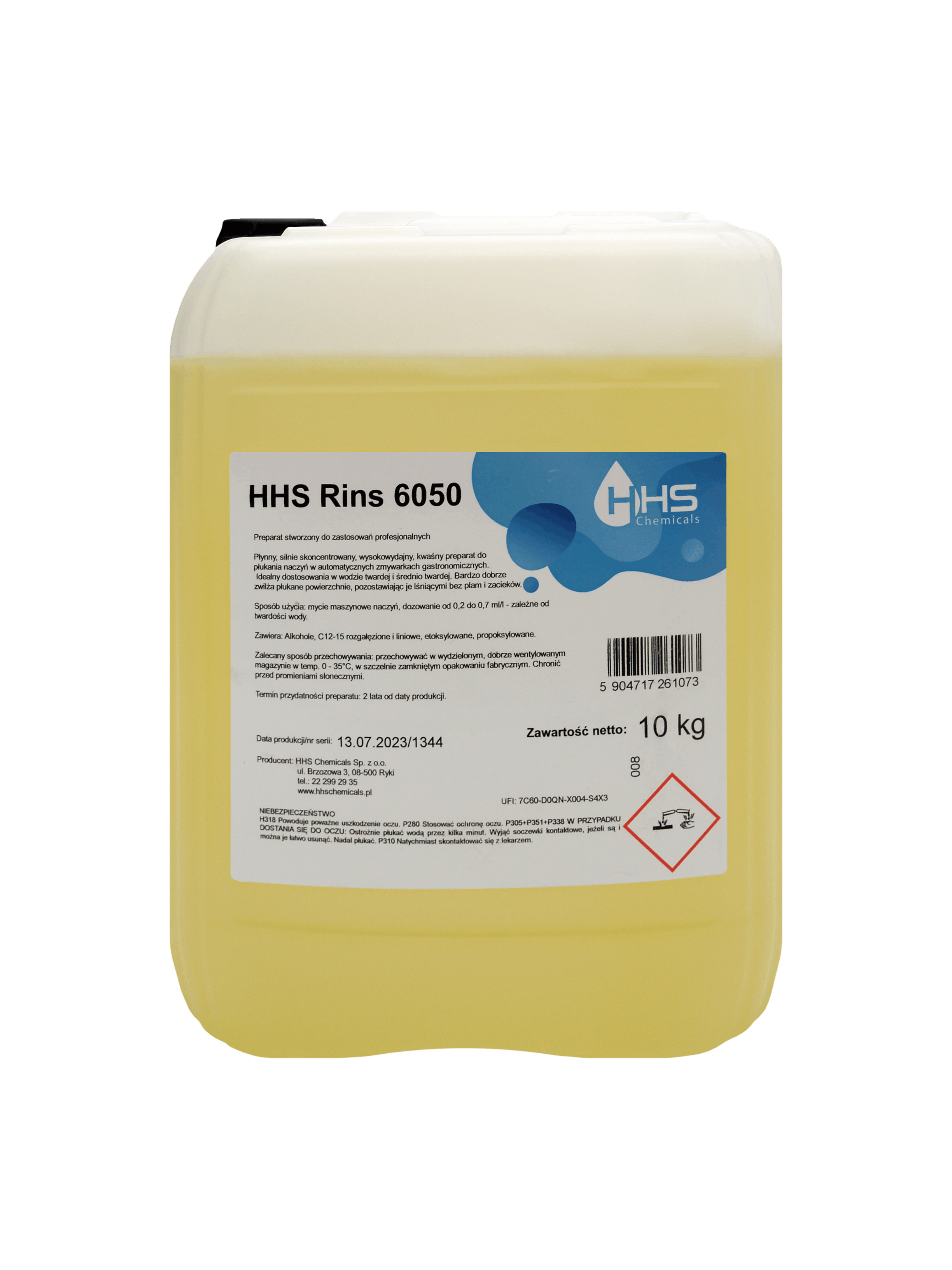 HHS Wash 6050 - ополіскувач для посудомийних машин